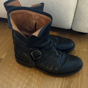 Fiorentini + Baker Black Ankle Boots